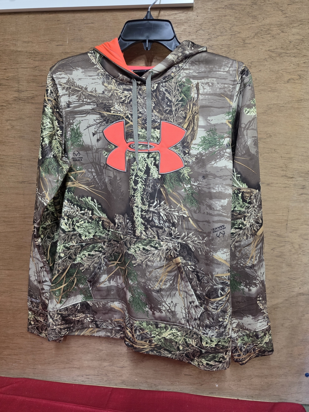 Under Armour Cold Gear Realtree Max-1 Camo Hoodie Medium